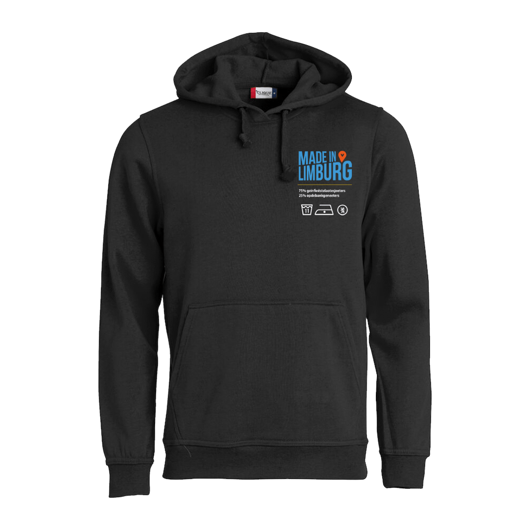 Hoodie met borstlogo