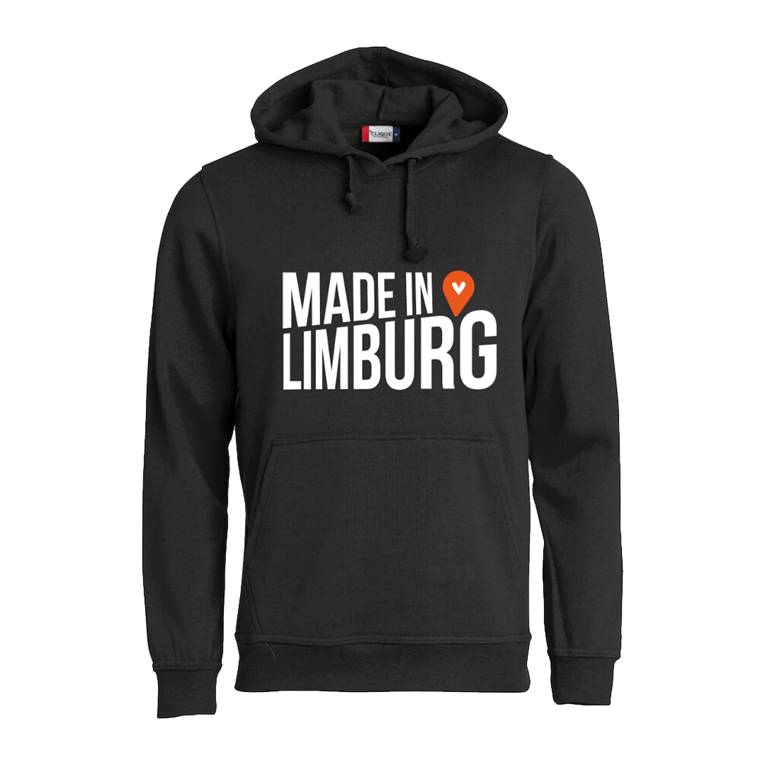 Hoodie met buiklogo