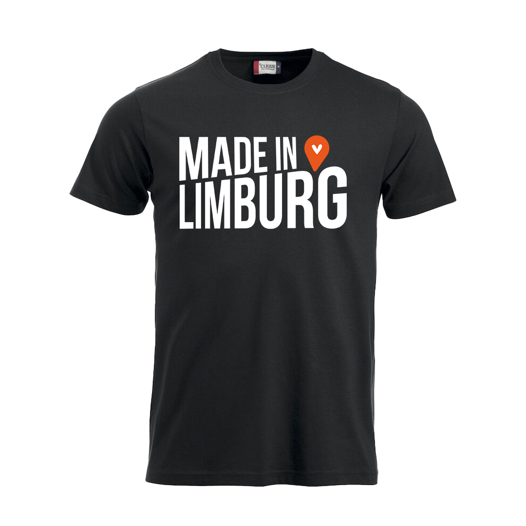 T-shirt met buiklogo